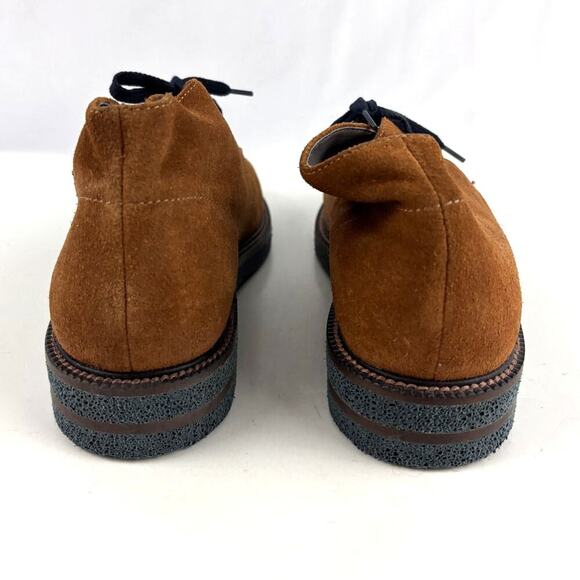 Donald J. Pliner Levi Chukka Boots Calf Suede Cognac Men's 8 M - Picture 3 of 14